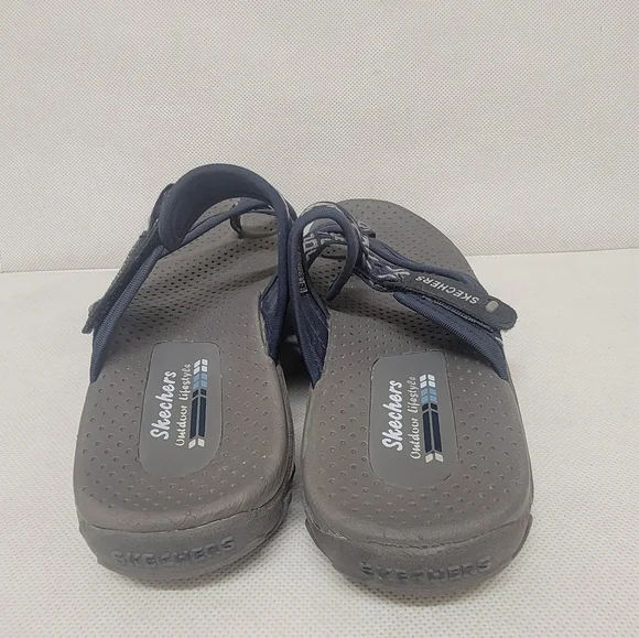 SKECHERS NAVY OUTDOOR LIFESTYLE SANDALS (sz 7) - Picture 5 of 5